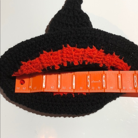 Baby Halloween witch hat photo prop costume - Picture 3 of 3